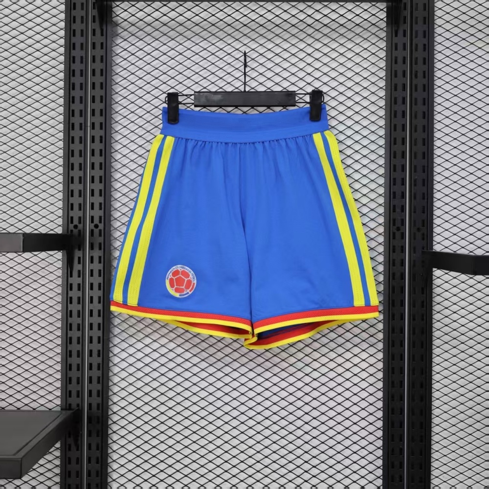 2026 Colombia Home World Cup Shorts Player Version