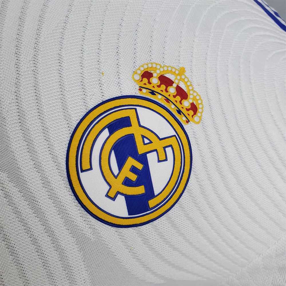21-22 Real Madrid Home Soccer Jersey Player Version
