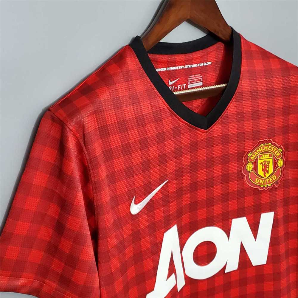 12-13 Manchester United Home Retro Jersey