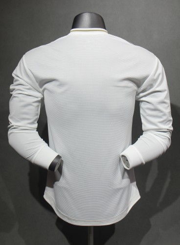 19-20 Real Madrid Home Retro Jersey Player version Long Sleeve
