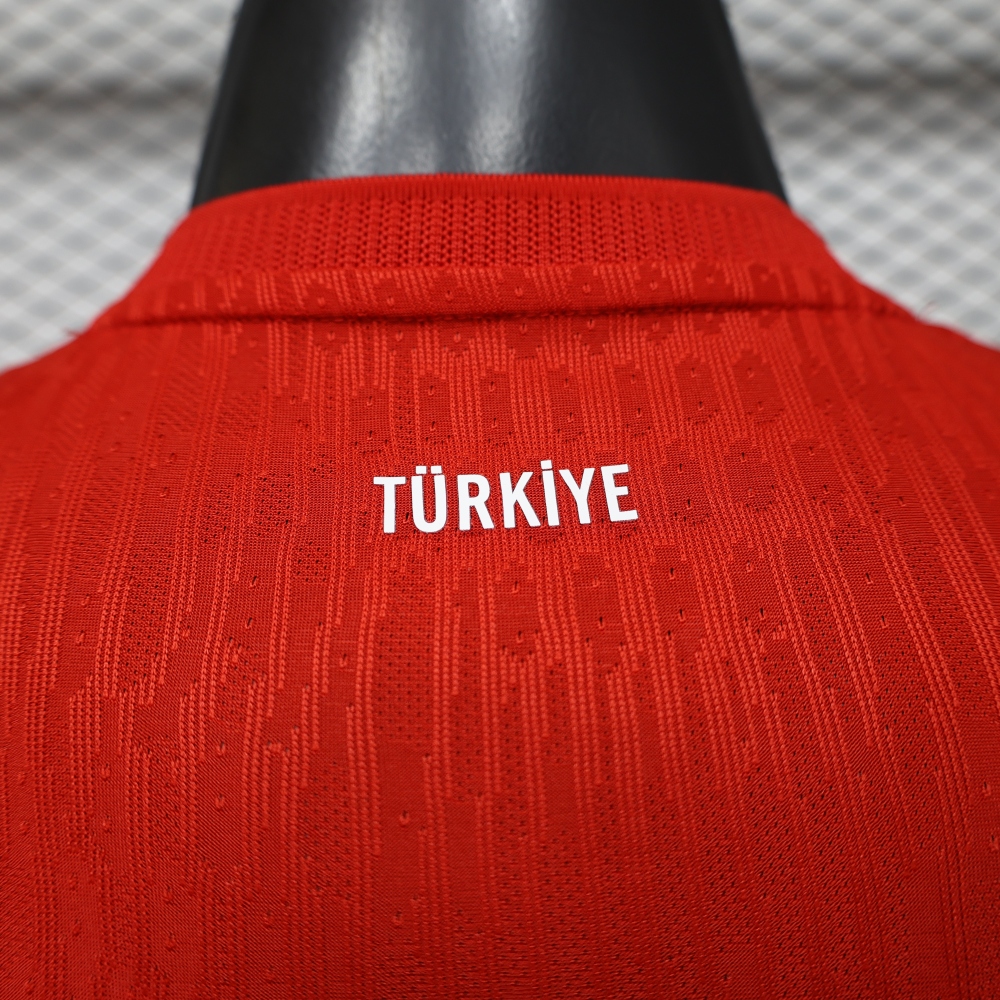 2026 Turkey World Cup Home Football Jersey Player Version