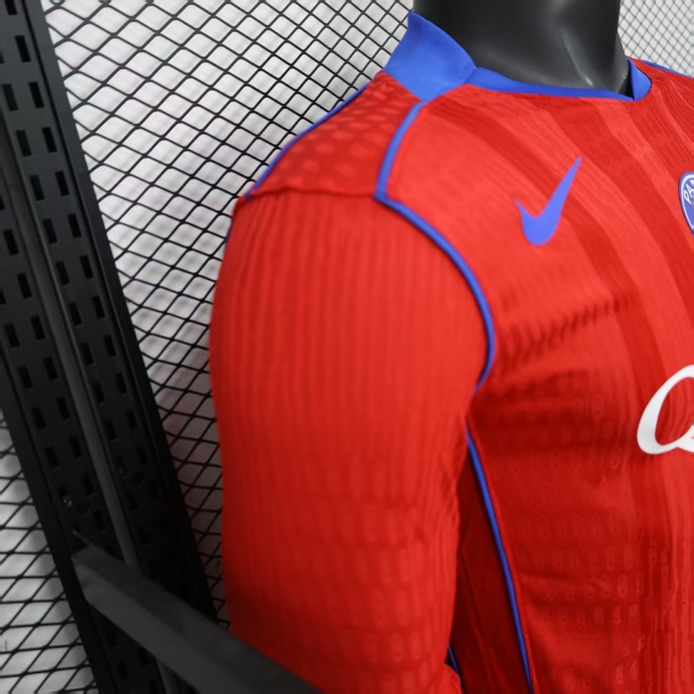25-26 Paris Saint-Germain Third Away Soccer Jersey Player Version Long Sleeve