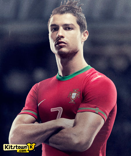 2012 Portugal  Euro Cup Home Retro Jersey Player Edition
