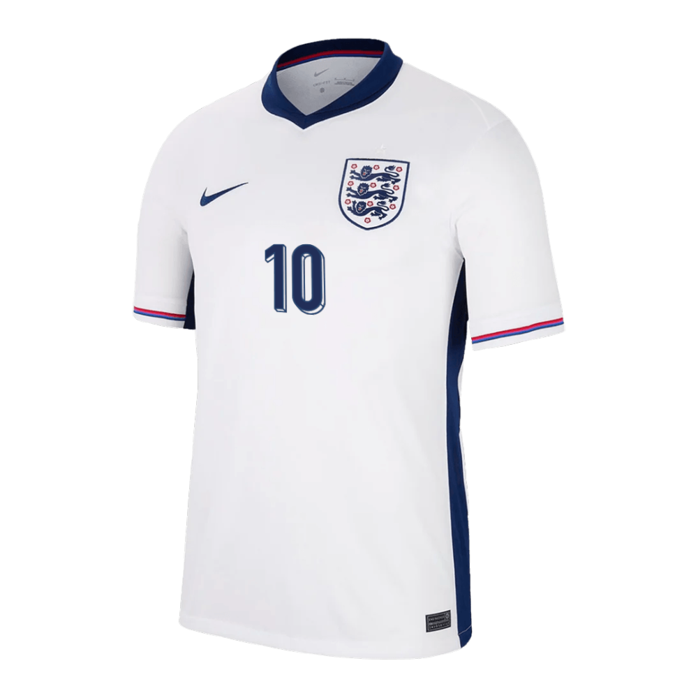 2024 England BELLINGHAM #10 Euro Cup Home Jersey