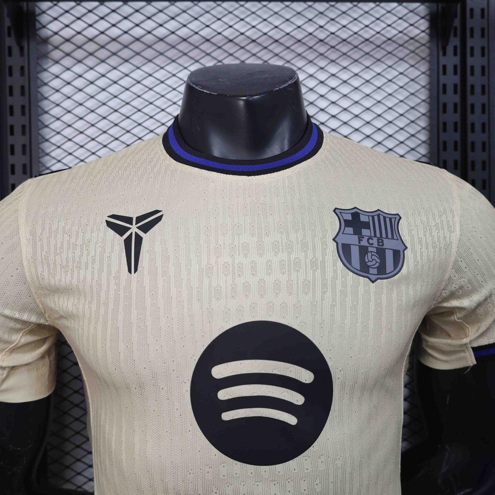 25-26 Barcelona Away Player Version Soccer Jersey