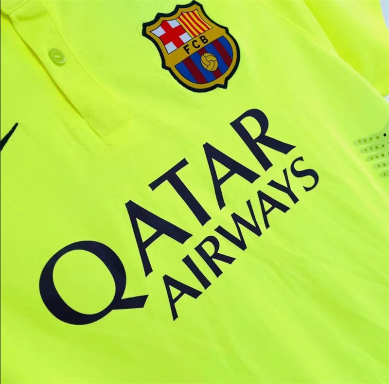 14-15 Barcelona Third Away Retro Jersey
