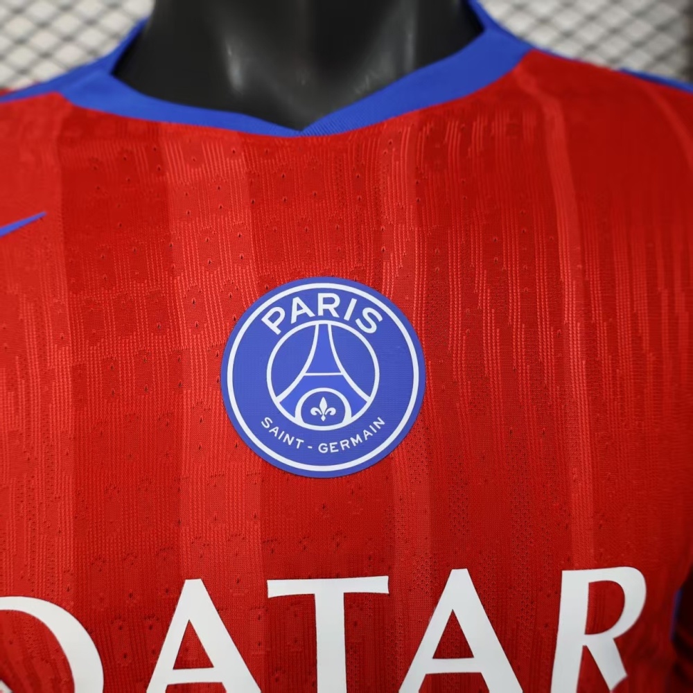 25-26 Paris Saint-Germain Third Away Soccer Jersey Player Version Long Sleeve