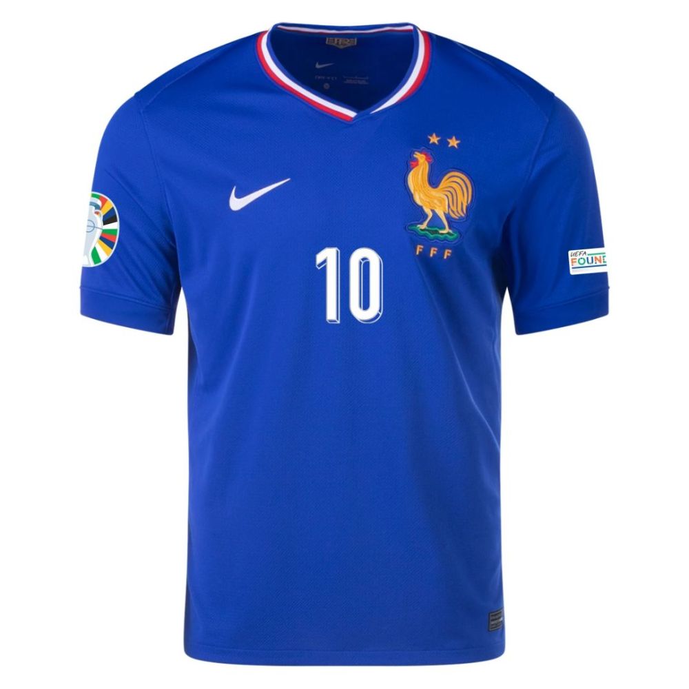 2024 France MBAPPE #10 Euro Cup Home Jersey