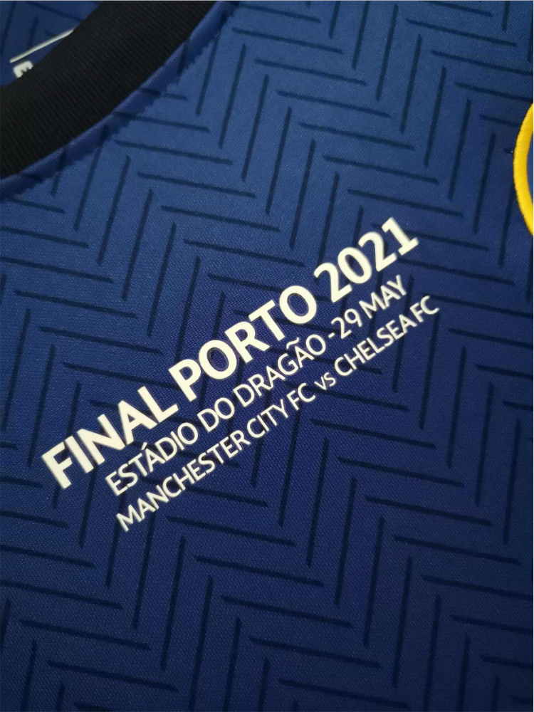 2020-21 Chelsea UCL Final Home Jersey