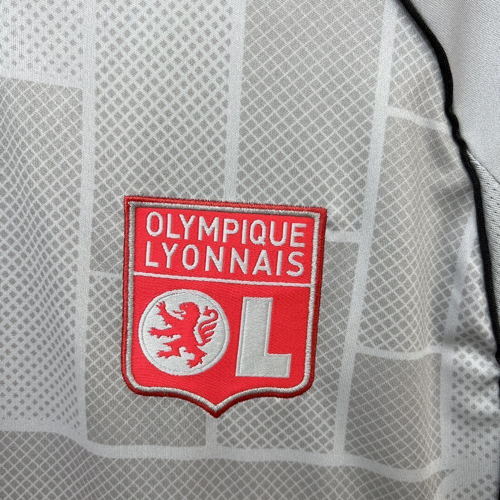 25-26 Olympique Lyonnais Second Away Soccer Jersey