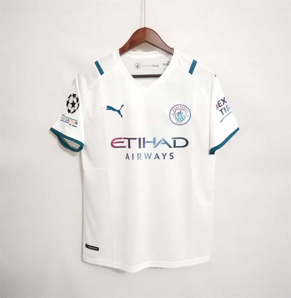 21-22 Manchester City Away Retro Jersey