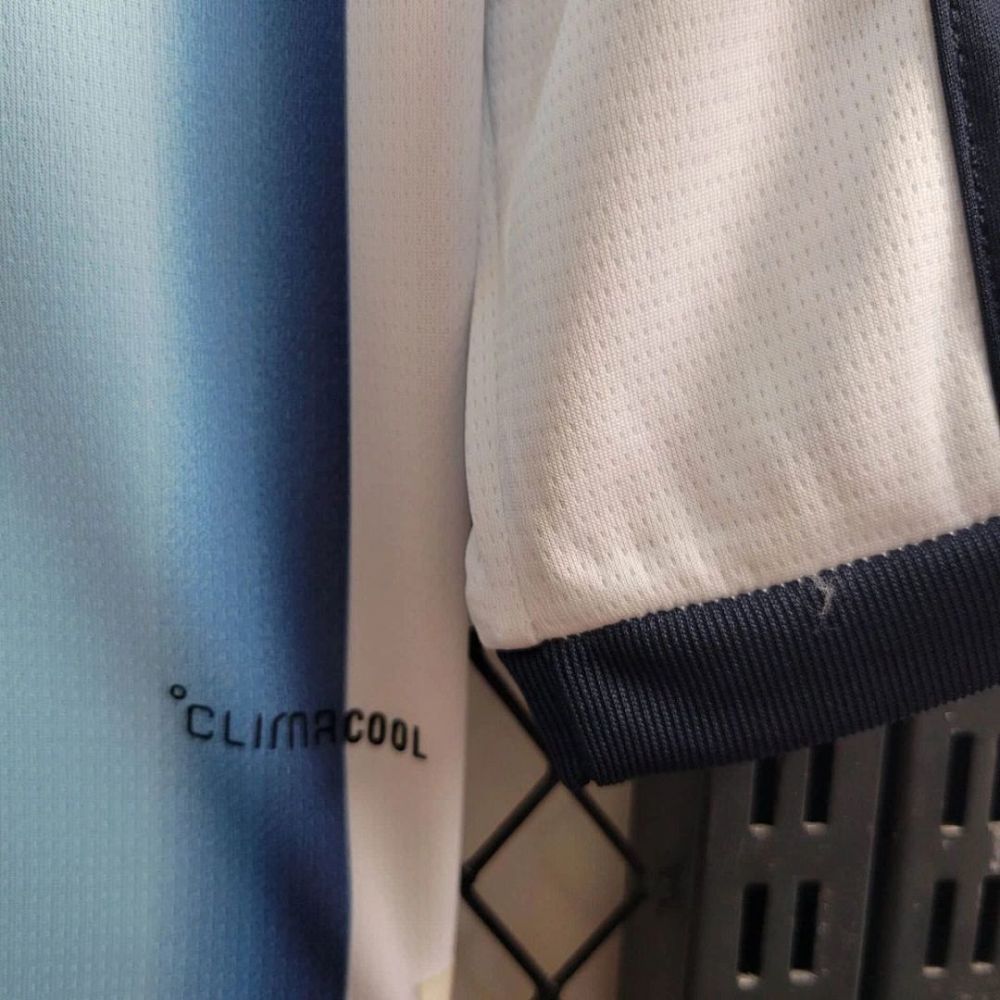 2026 Argentina Home World Cup Soccer Jersey Long Sleeve