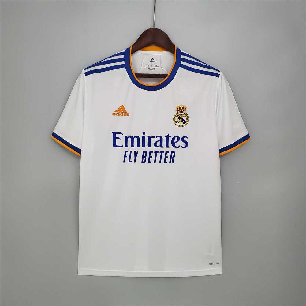 21-22 Real Madrid Home Soccer Jersey