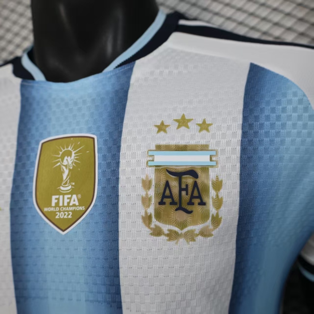 2026 Argentina Home World Cup Player Version Soccer Jersey