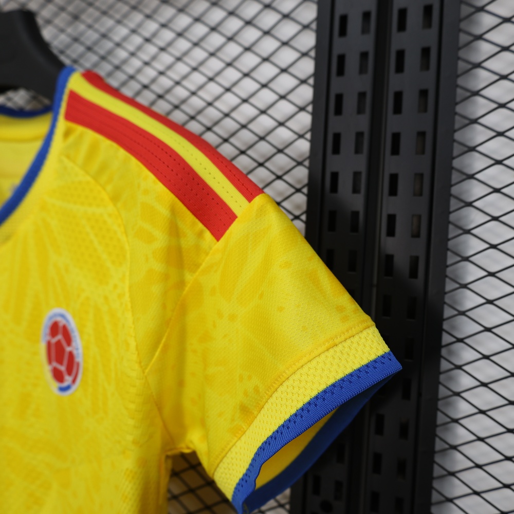 2026 Colombia Home World Cup Women Soccer Jersey Player Version