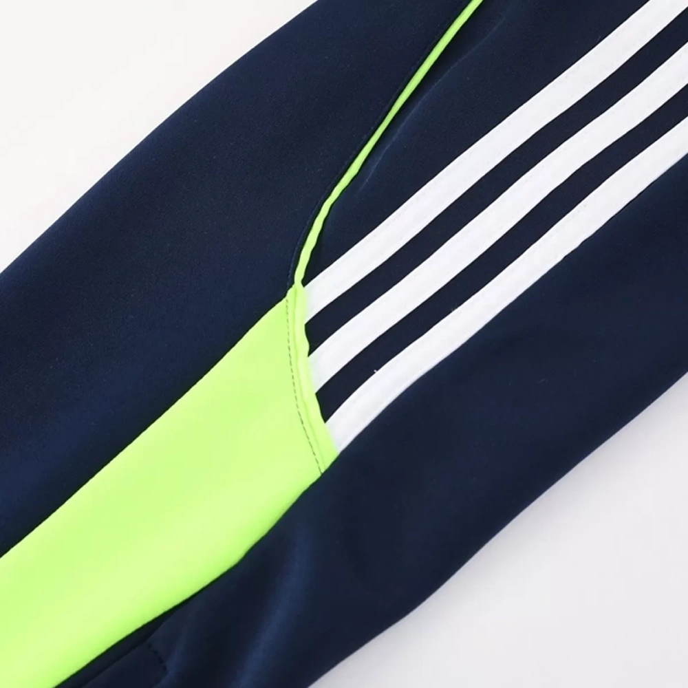 2025-26 Real Madrid Training Tracksuit Kit(Jacket+Pants) 03 Navy