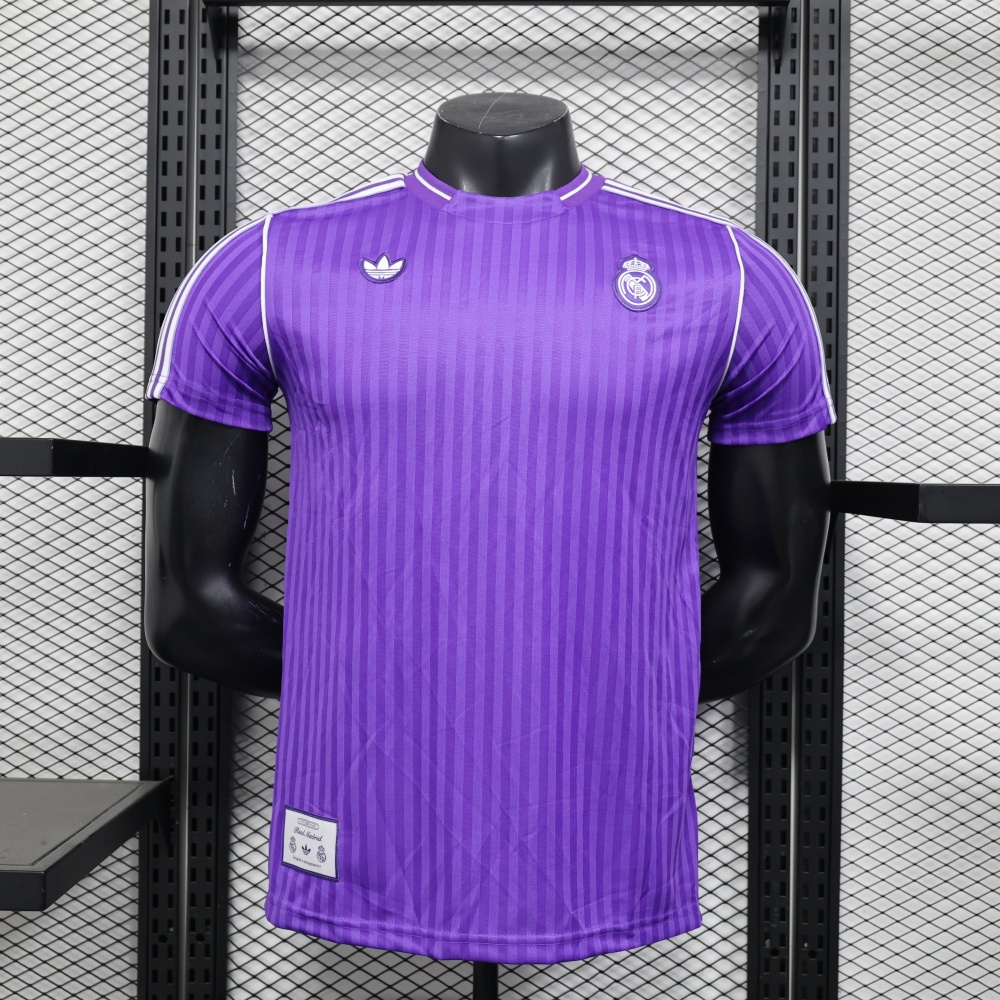 25-26 Real Madrid Casual Soccer Jersey Player Version