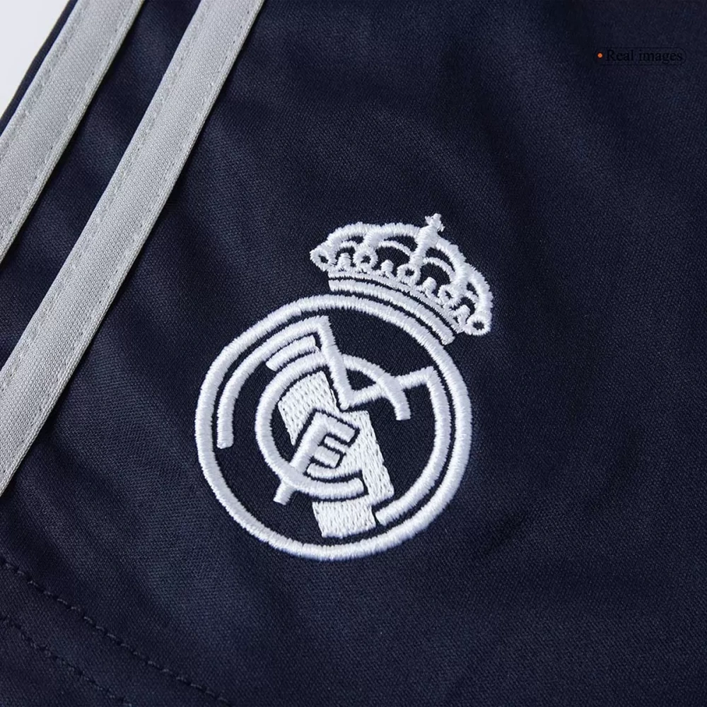 25-26 Real Madrid Away Soccer Kids Full Kit Jersey+Shorts+Socks