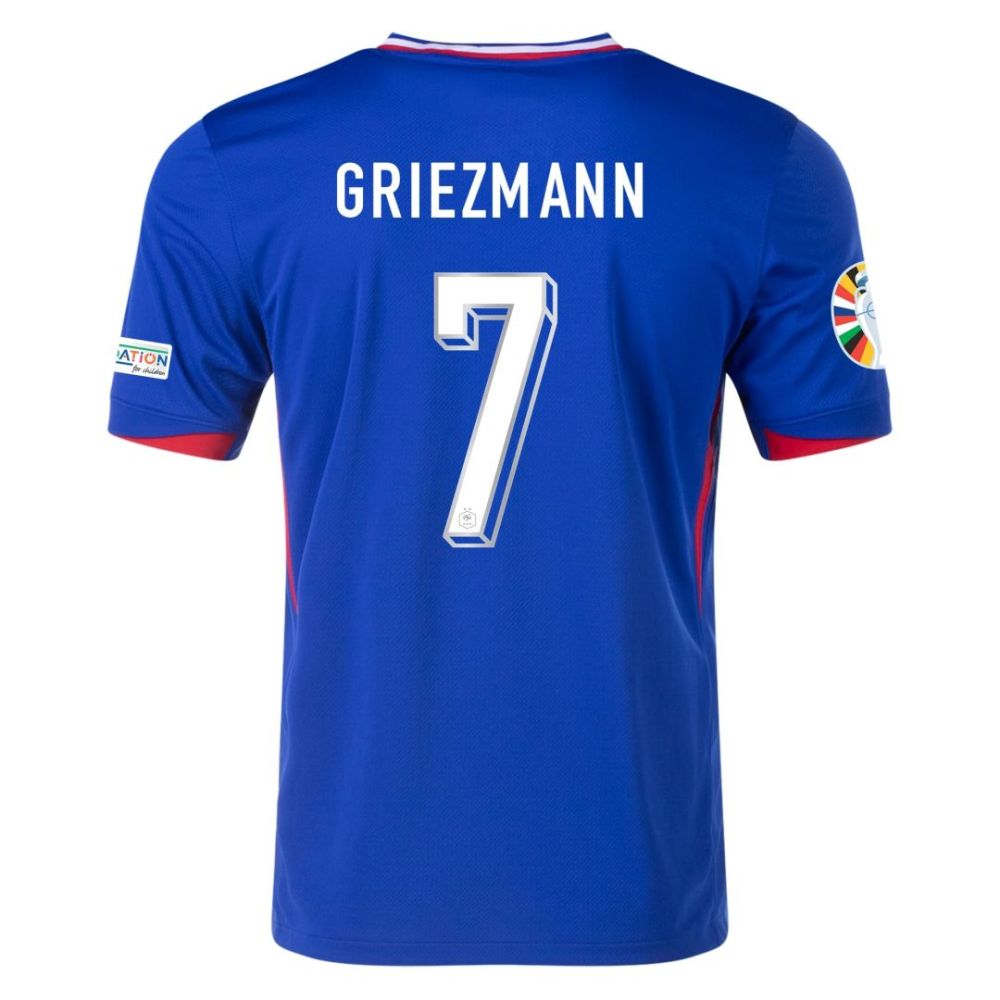 2024 France GRIEZMANN #7 Euro Cup Home Jersey