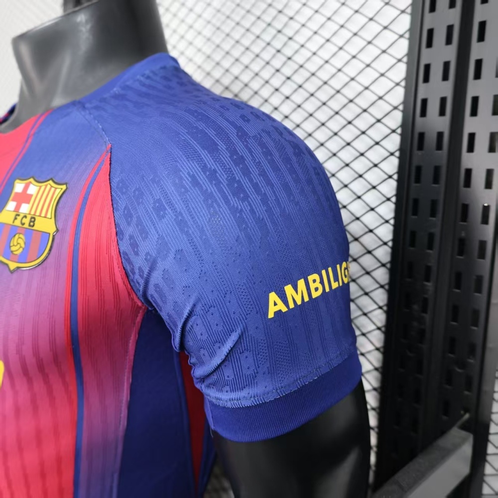 25-26 Barcelona x Ed Sheeran Special Player Version Soccer Jersey
