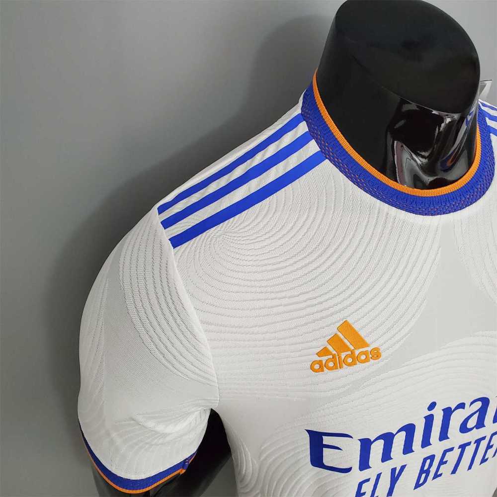 21-22 Real Madrid Home Soccer Jersey Player Version