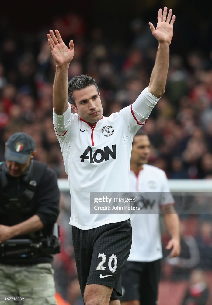 12-13 Manchester United Away Retro Jersey Player Edition