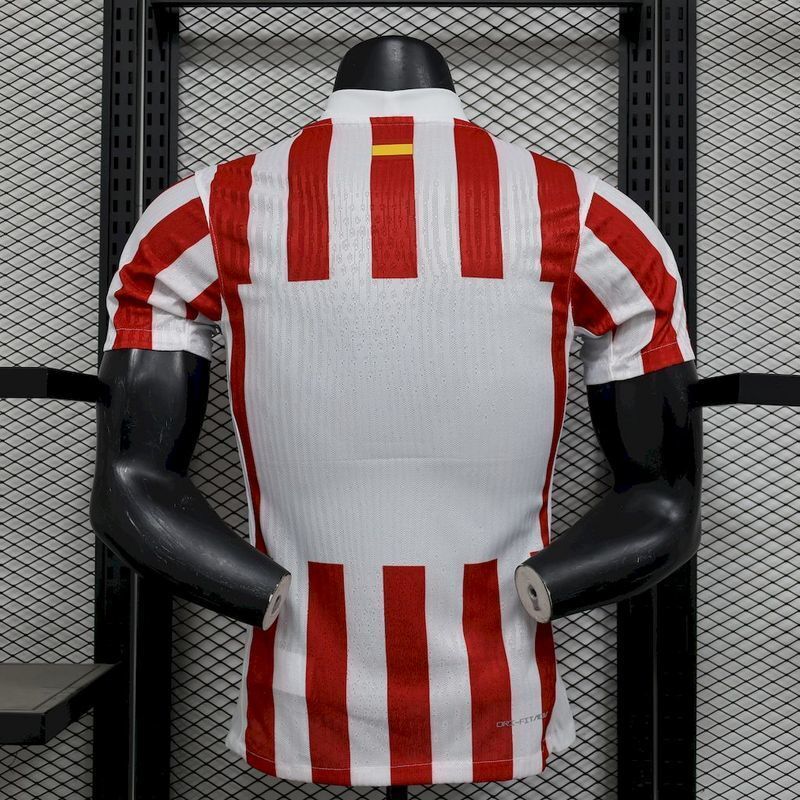 25-26 Atletico Madrid Home Soccer Jersey Player Edition