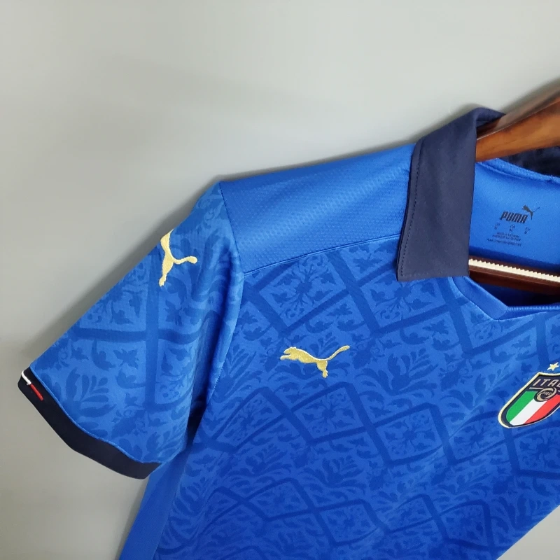 2020 Italy Home Euro Cup Retro Jersey
