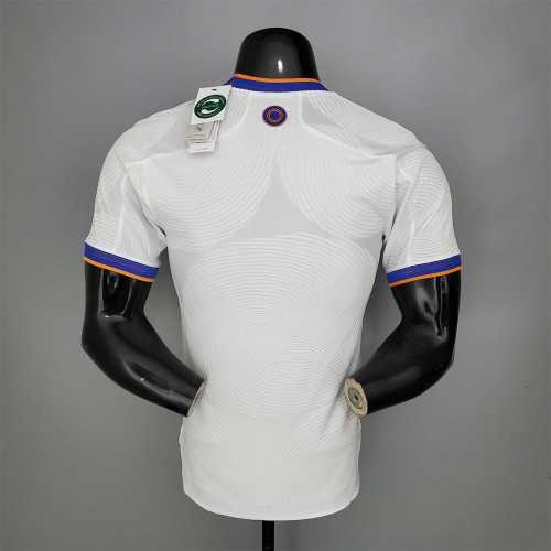 21-22 Real Madrid Home Soccer Jersey Player Version