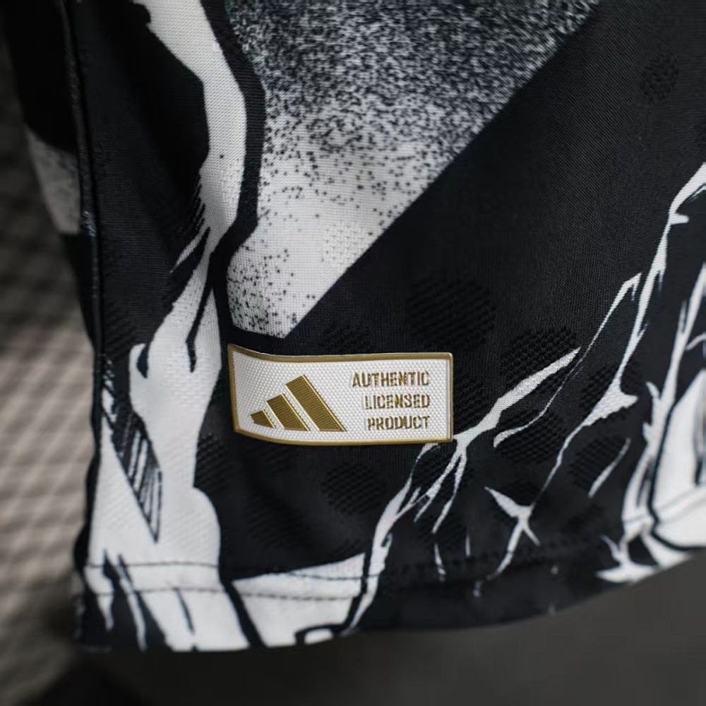 25-26 Real Madrid Marvel Soccer Jersey Special Edition Long Sleeve