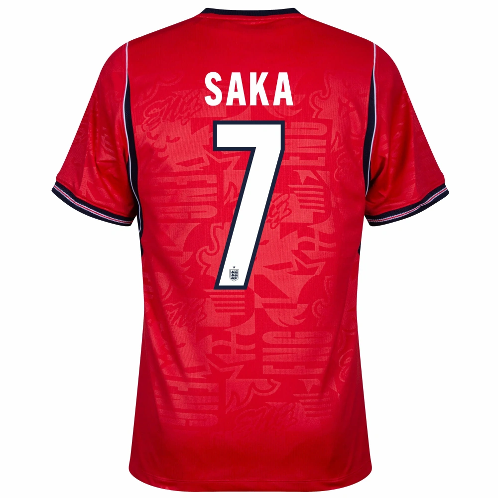 Nike England Away Saka 7 Shirt 2026-2027