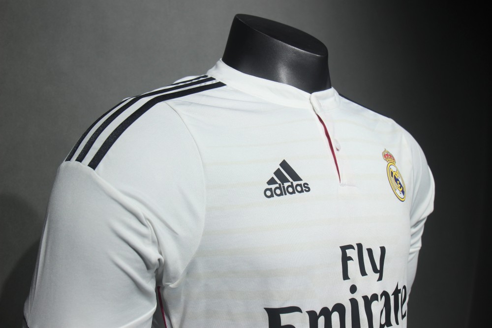 2014/15 Real Madrid Home Retro Jersey Player Version Long Sleeve