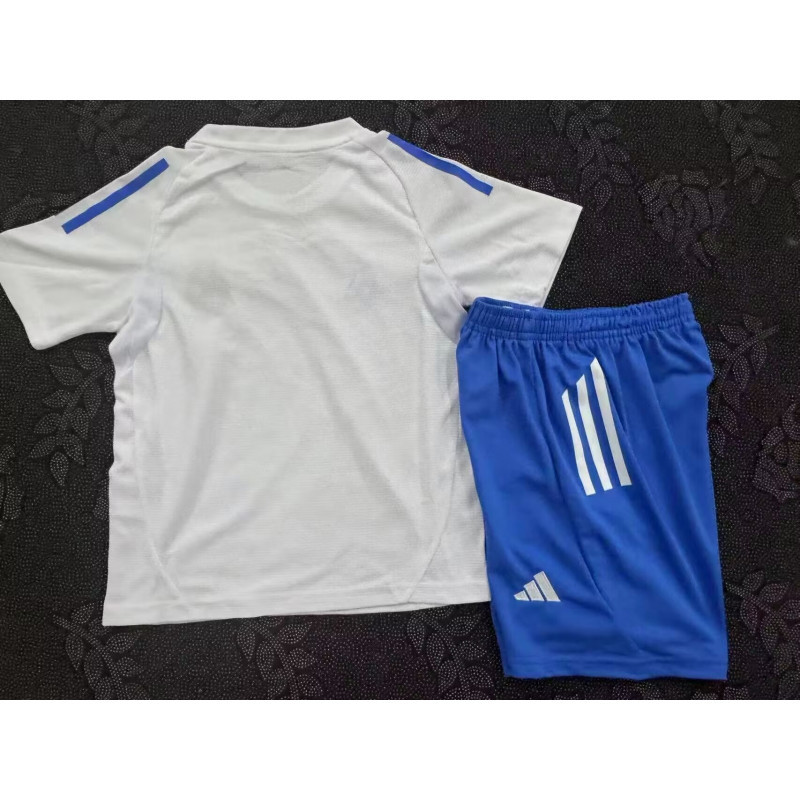 25-26 Real Madrid Training Soccer Kit Jersey+Shorts