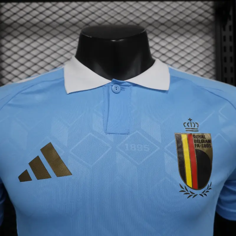 2024 Belgium Euro Cup Away Jersey Player Version