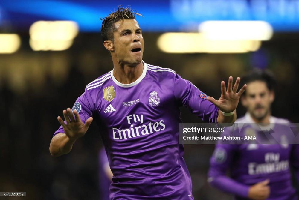 16-17 Real Madrid Away Retro Purple Jersey Long Sleeve Player Version