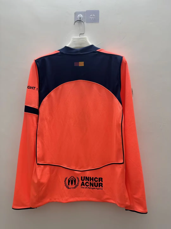25-26 Barcelona Third Away Soccer Jersey Long Sleeve