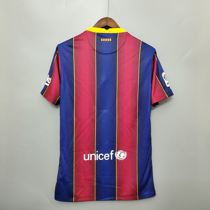 2020-21 Barcelona Home Soccer Jersey