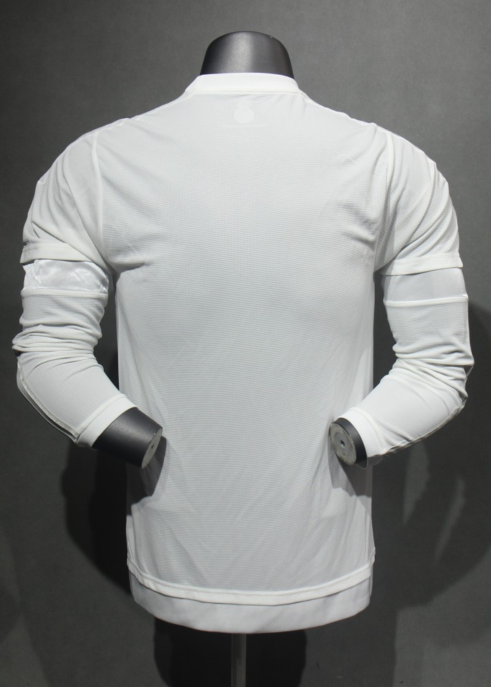 2015-16 Real Madrid Home Retro Jersey Player Version Long Sleeve