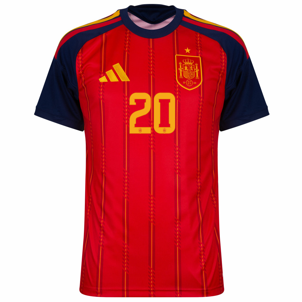 adidas Spain Home Pedri 20 Shirt 2026-2027