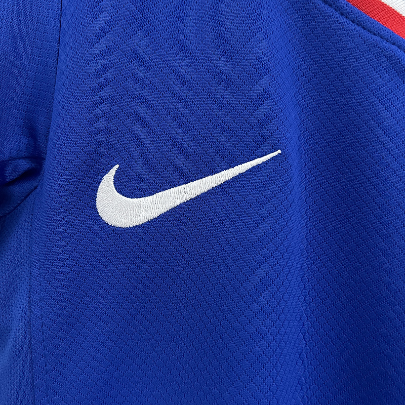 2024 France Euro Cup Home Kids Kit Jersey+Shorts