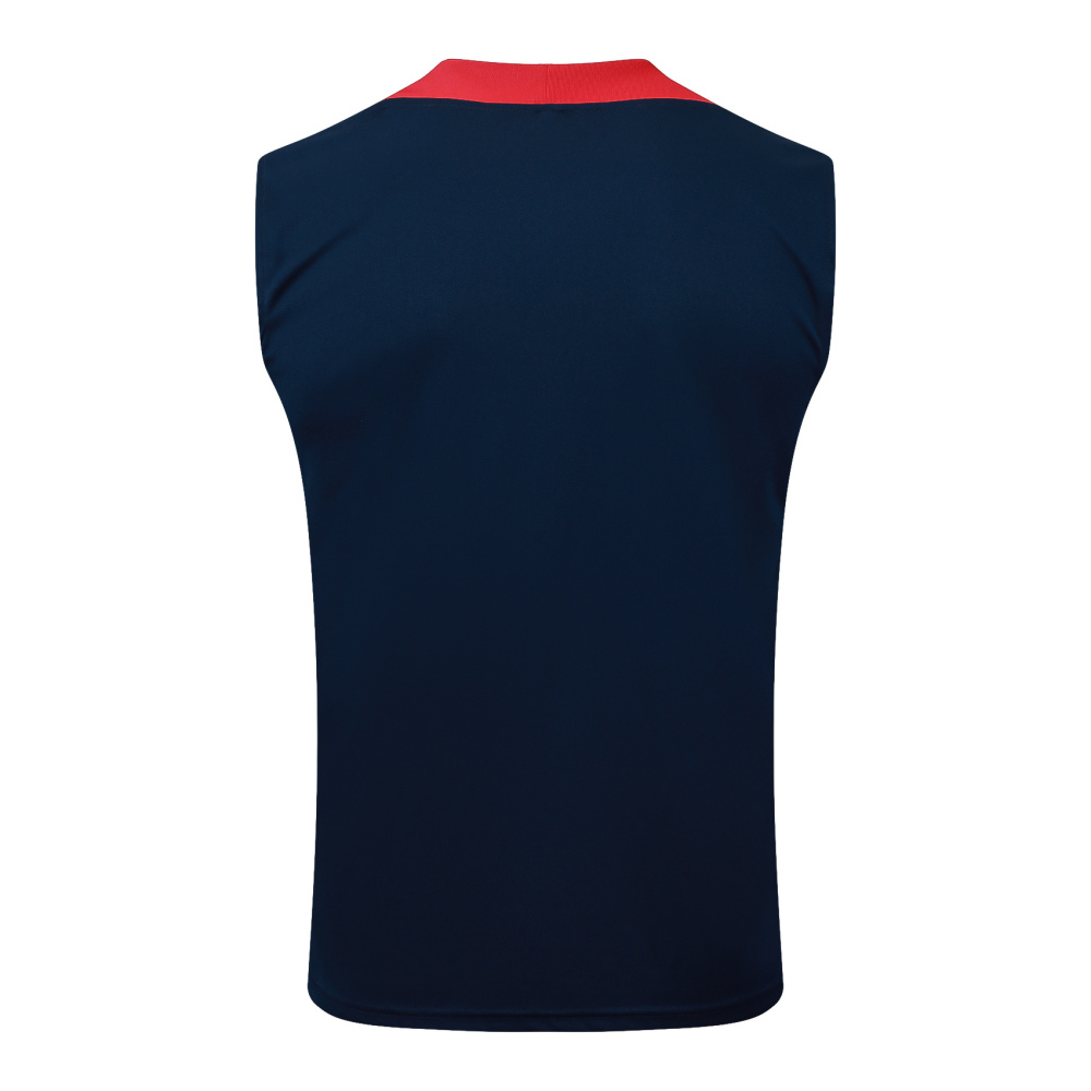 25-26 PSG Training Sleeveless Soccer Kit Jersey+Shorts