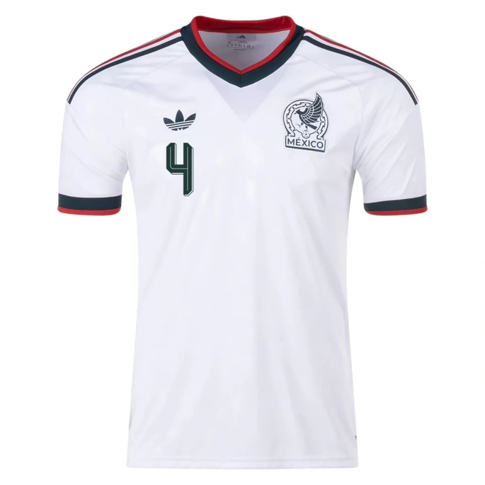 E.ÁLVAREZ #4 Mexico Away Jersey World Cup 2026