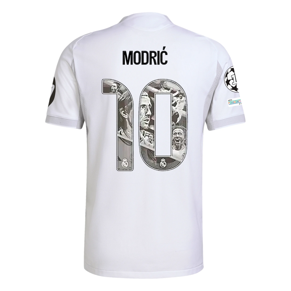 Men's Authentic adidas Modric Real Madrid Home Jersey 25/26 - Special Edition