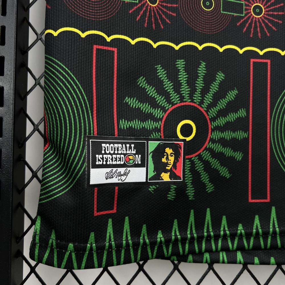 2026 Jamaica x Bob Marley Away Soccer Jersey
