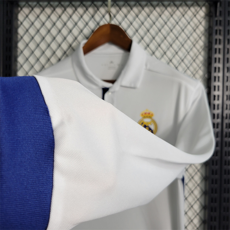 16-17 Real Madrid Home Retro Jersey Long Sleeve