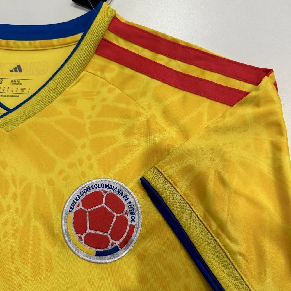 2026 Colombia Home World Cup Soccer Jersey