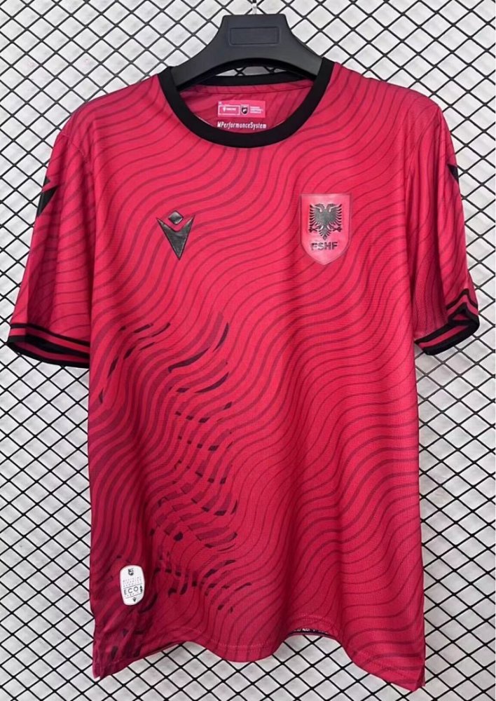 2026 Albania Home World Cup Soccer Jersey