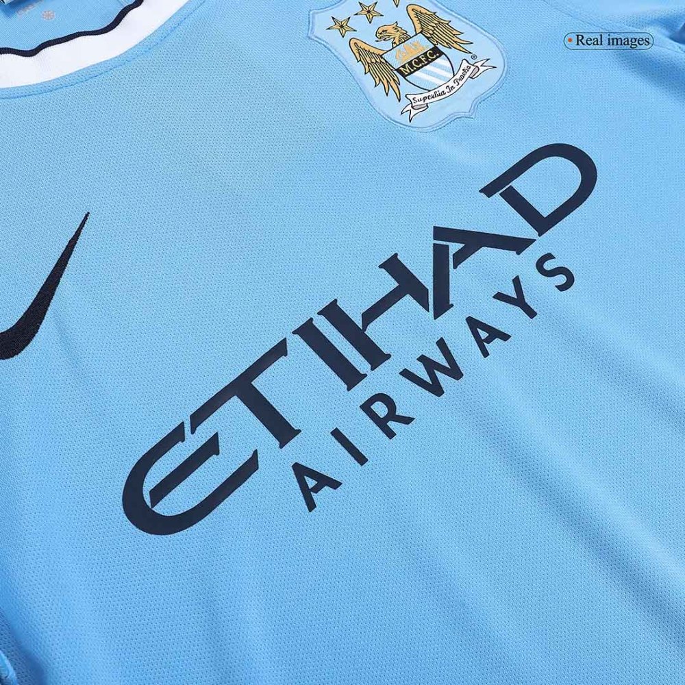 2013-2014 Manchester City Home Retro Jersey