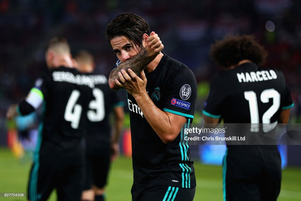 17-18 Real Madrid Away Retro Jersey Player Version