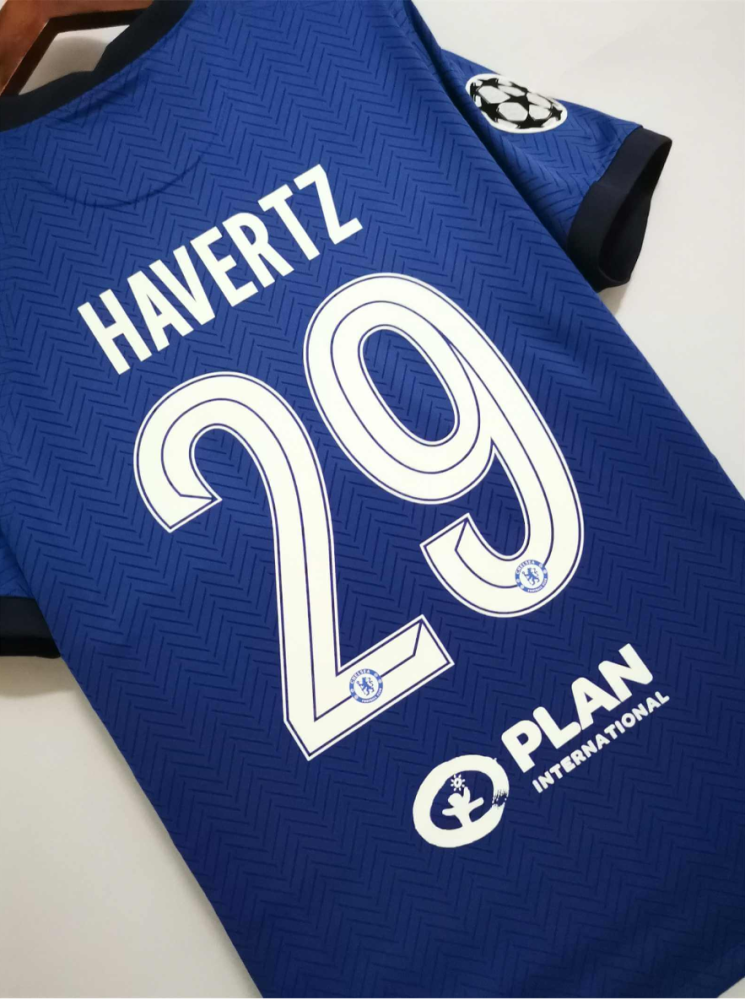 2020-21 Chelsea UCL Final Home Jersey